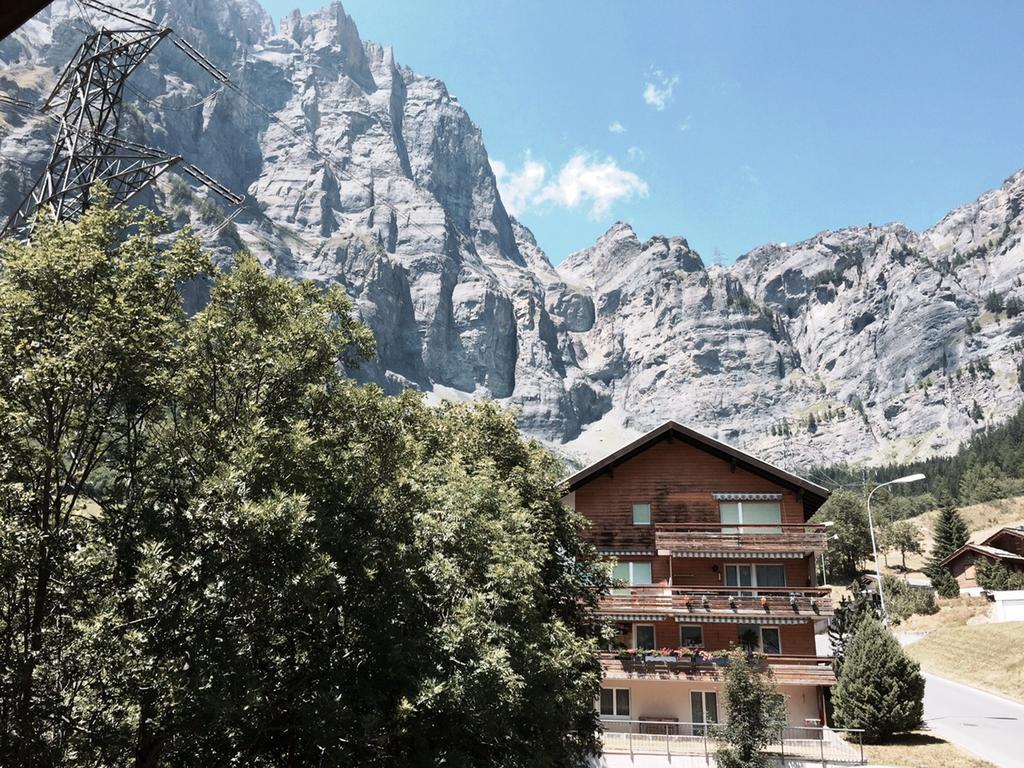 Haus Valesia Apartment Leukerbad Exterior photo